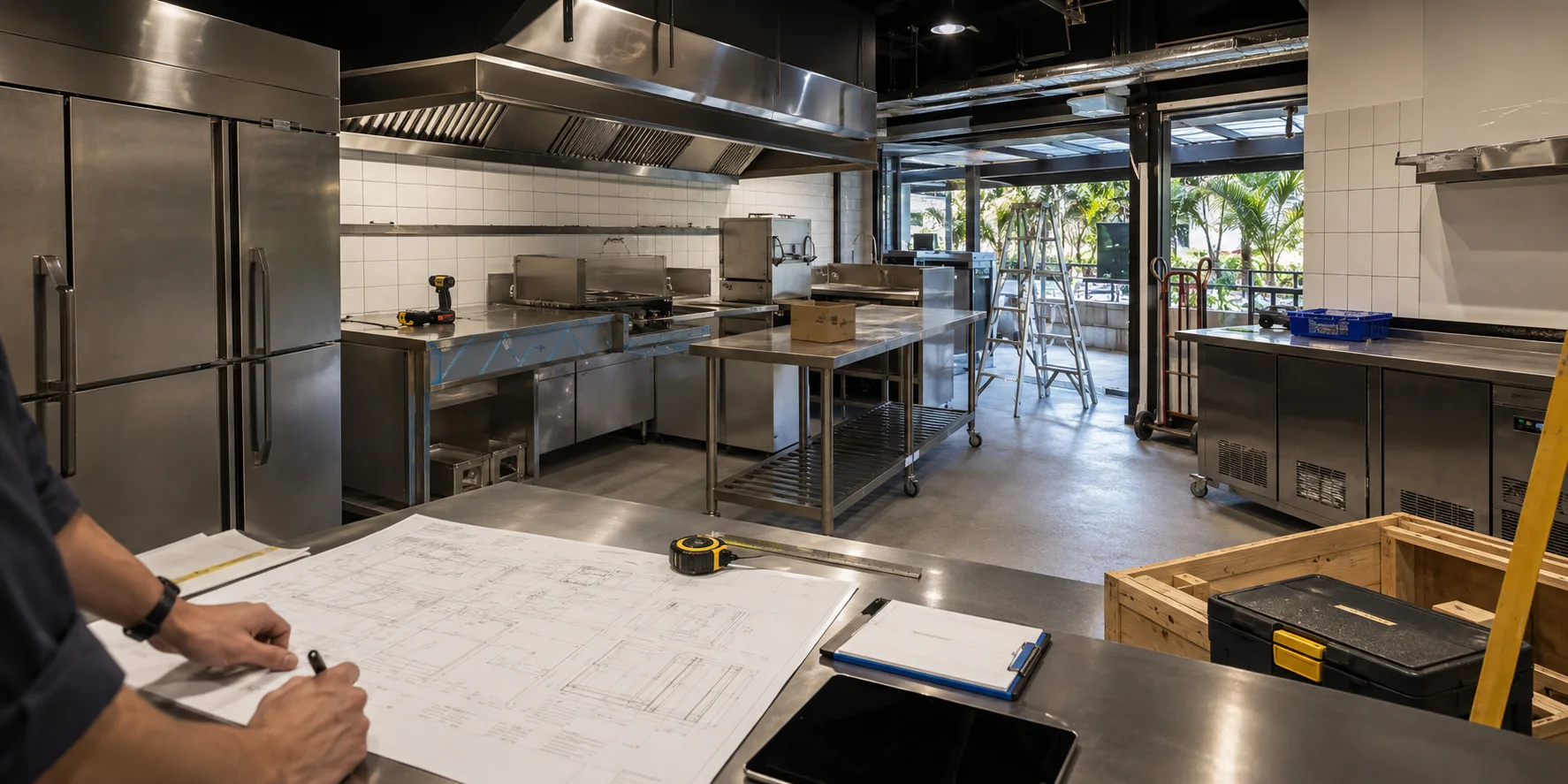 Brisbane commercial kitchen project context