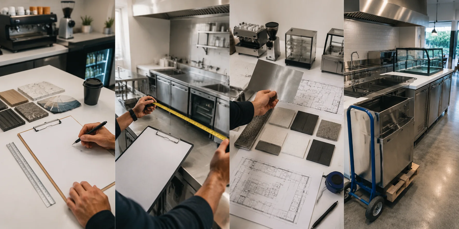 Commercial kitchen project planning context