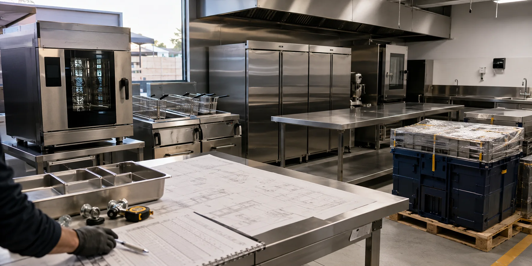 Commercial Kitchen Equipment planning context in Gold Coast