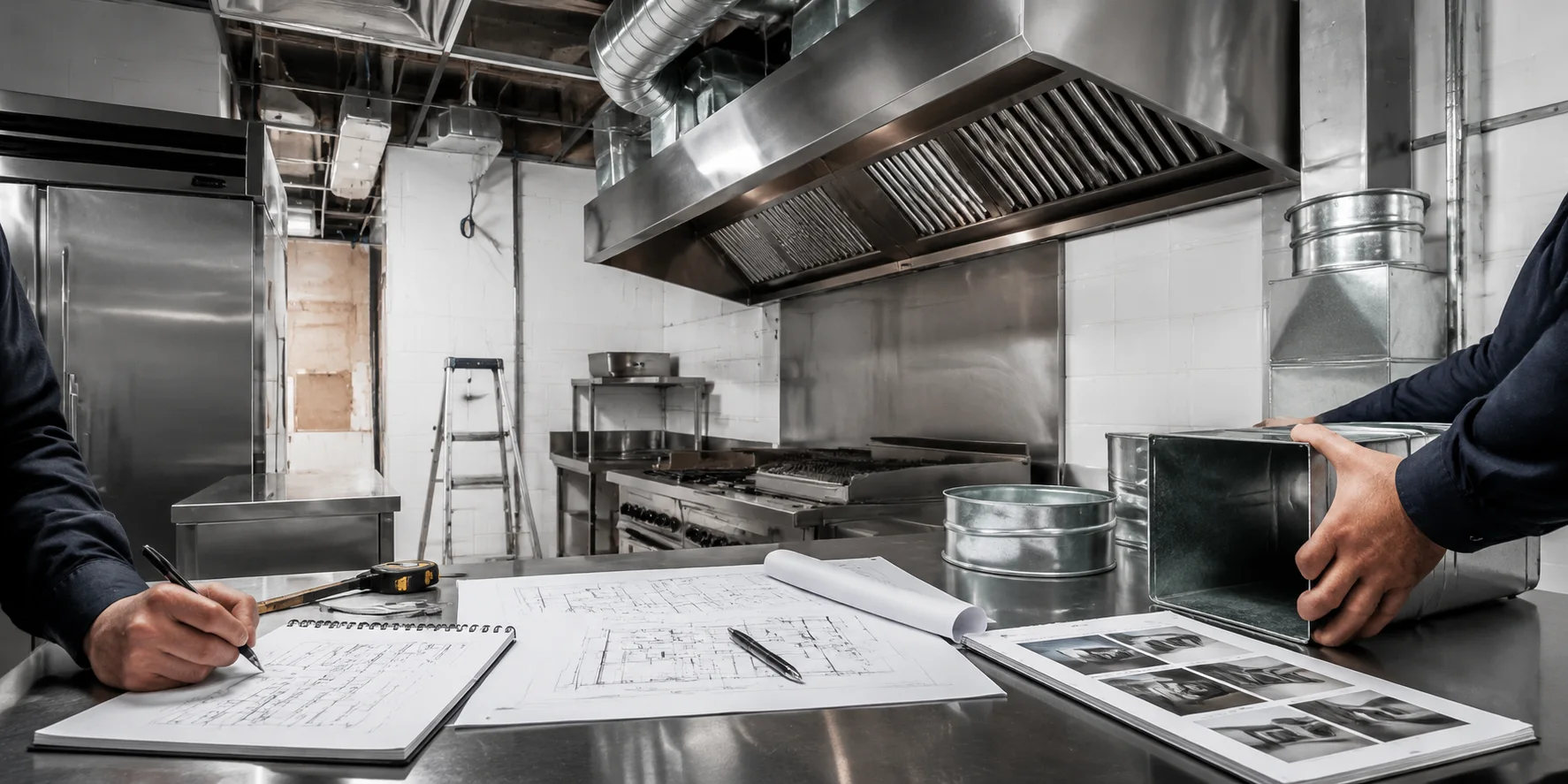 Commercial kitchen scoping questions context
