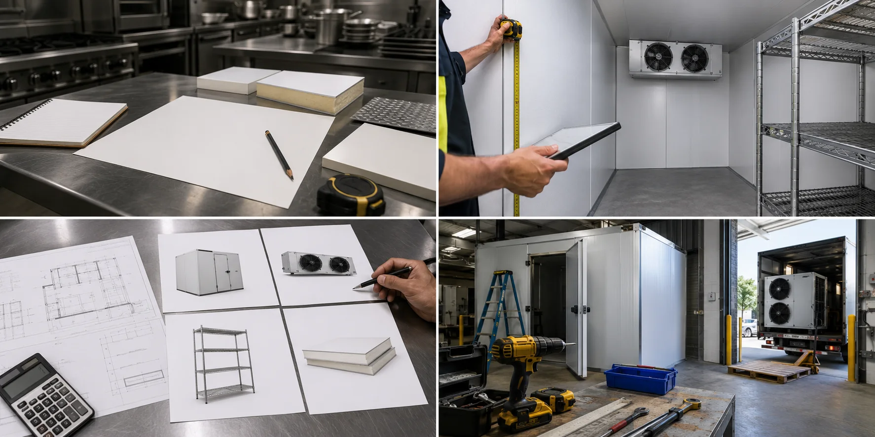 Commercial kitchen project planning context