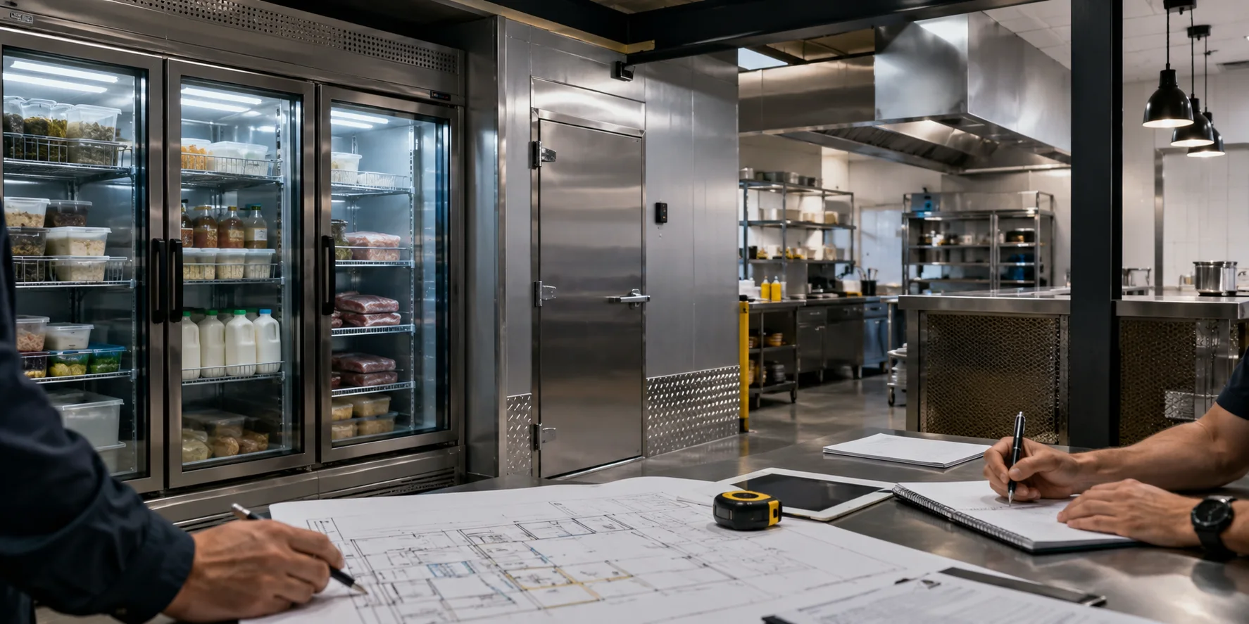 Commercial kitchen scoping questions context