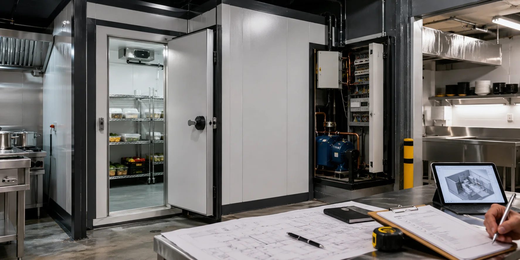 Commercial kitchen scoping questions context