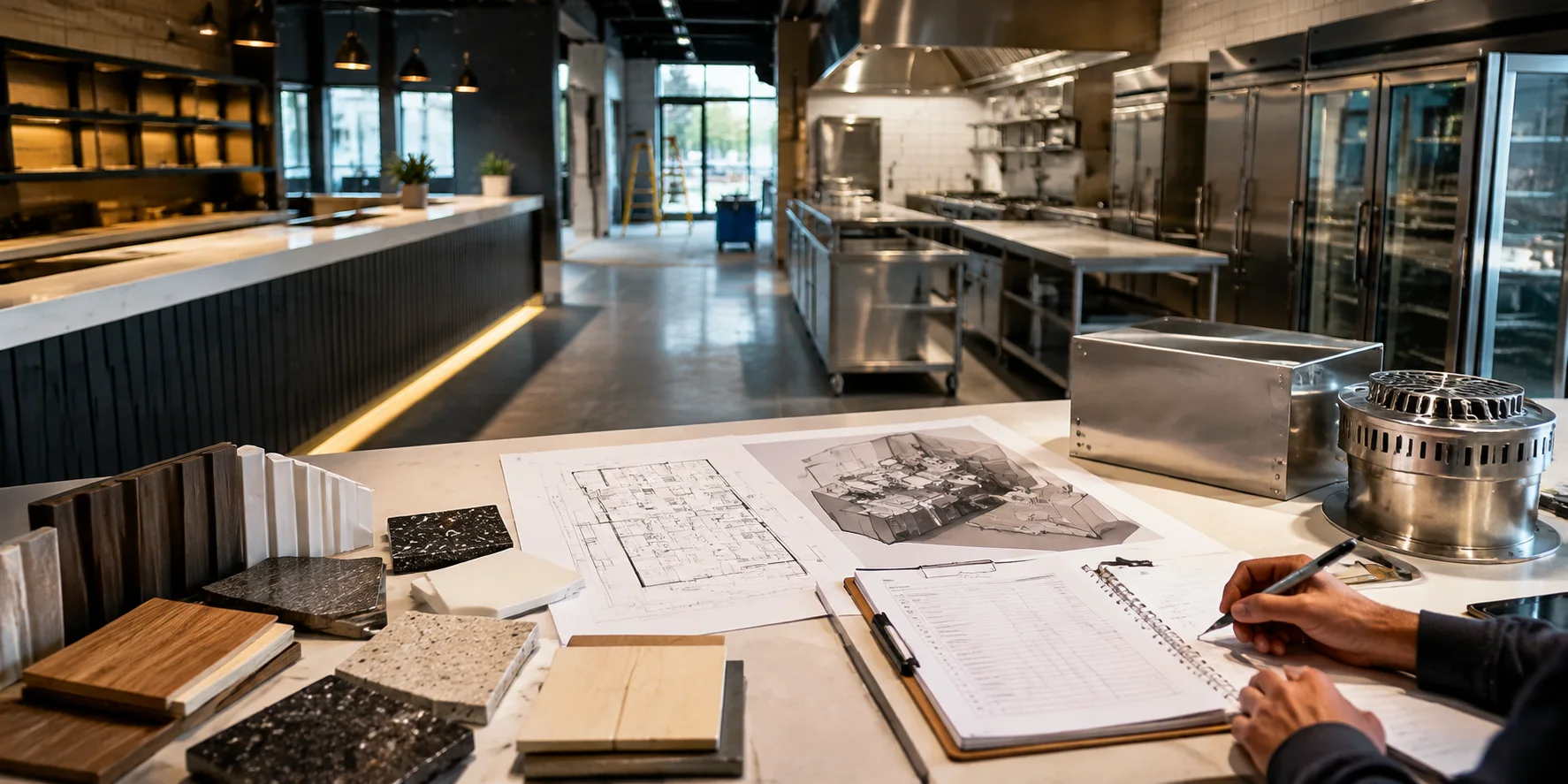 Restaurant fitout planning context