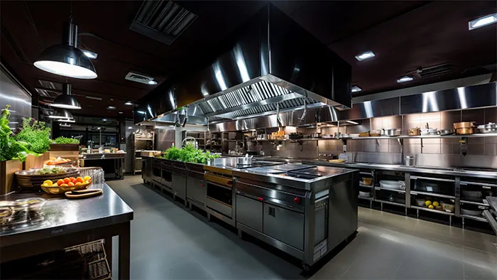 NXT GEN Canopies official commercial kitchen image